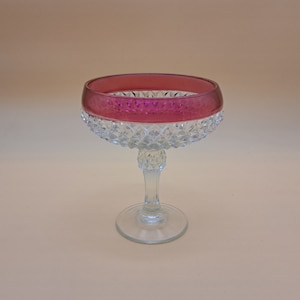 Indiana Glass Company Diamond Point Candy Bowl