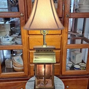 Vintage Nautical Table Lamp