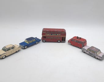 Vintage 1970s Corgi 701 Hi Speed Inter-city Mini Bus Made in Great