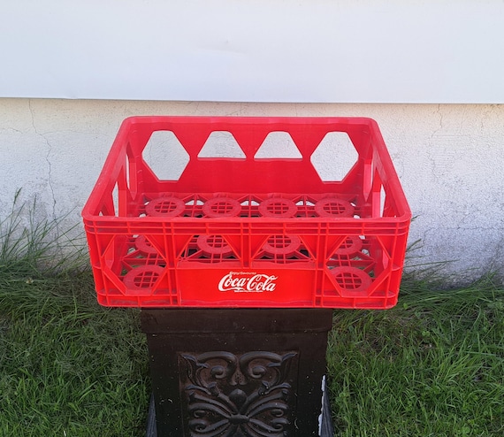 Vintage Coca-cola Plastic Crate - Etsy
