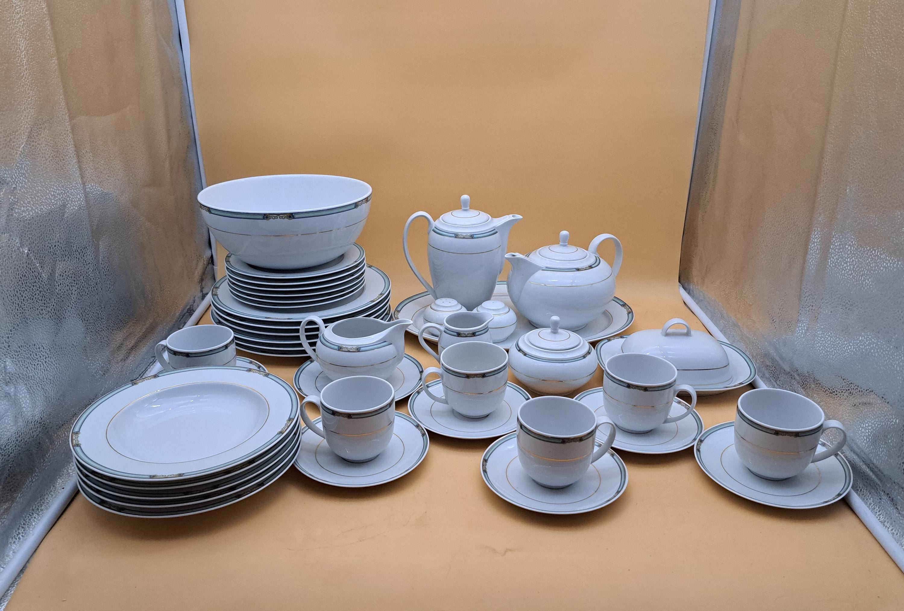 Vintage Mikasa Dinnerware Set - Etsy Canada