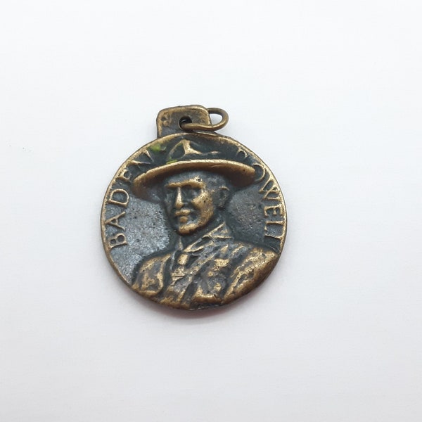 Baden Powell Boy Scout Medal -Possibly Indian