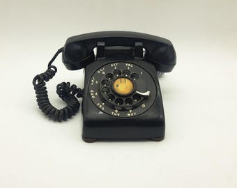ビンテージ回転式電話機 NE-500 - Etsy 日本