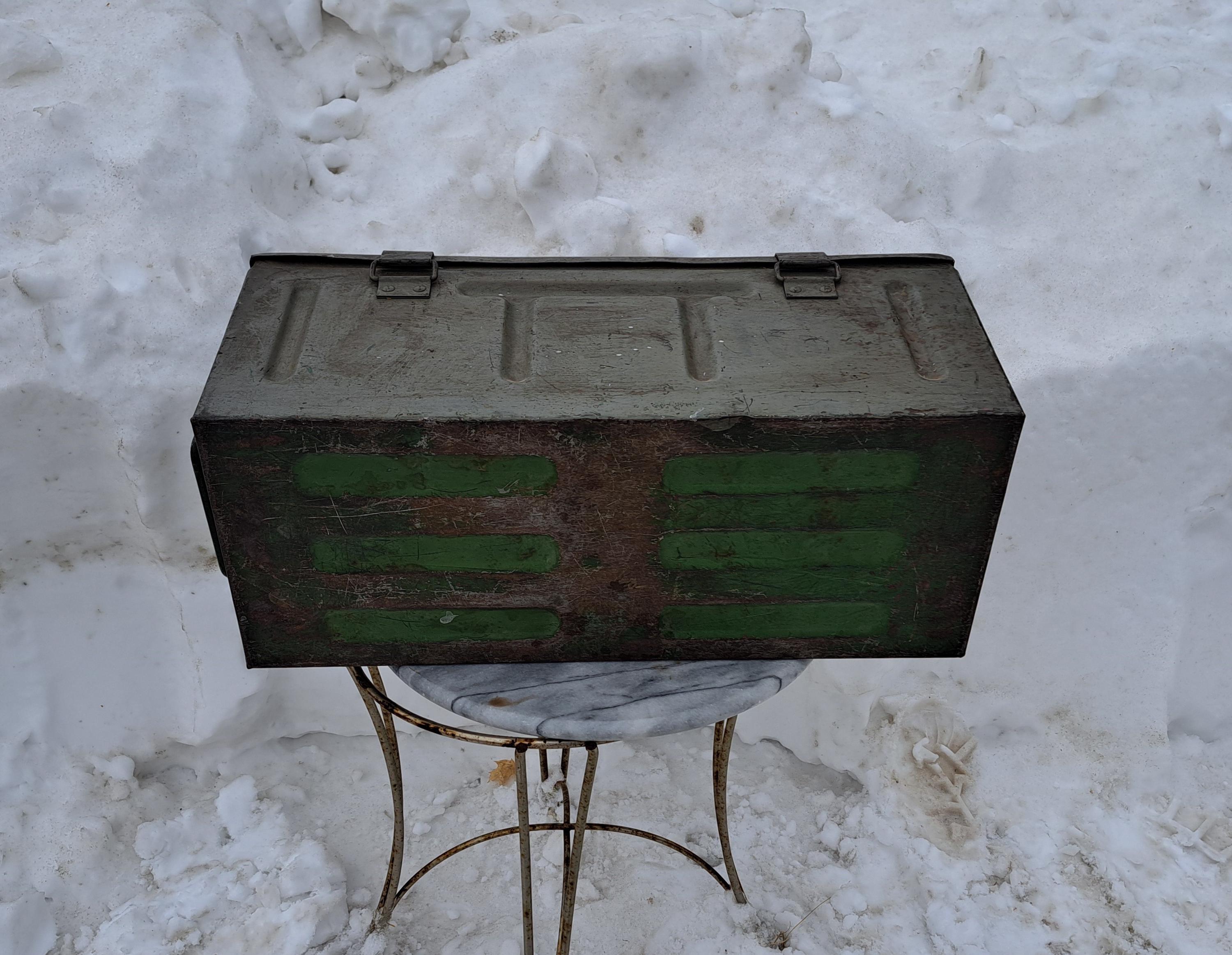 B167 WW2 Ammo Box - Etsy