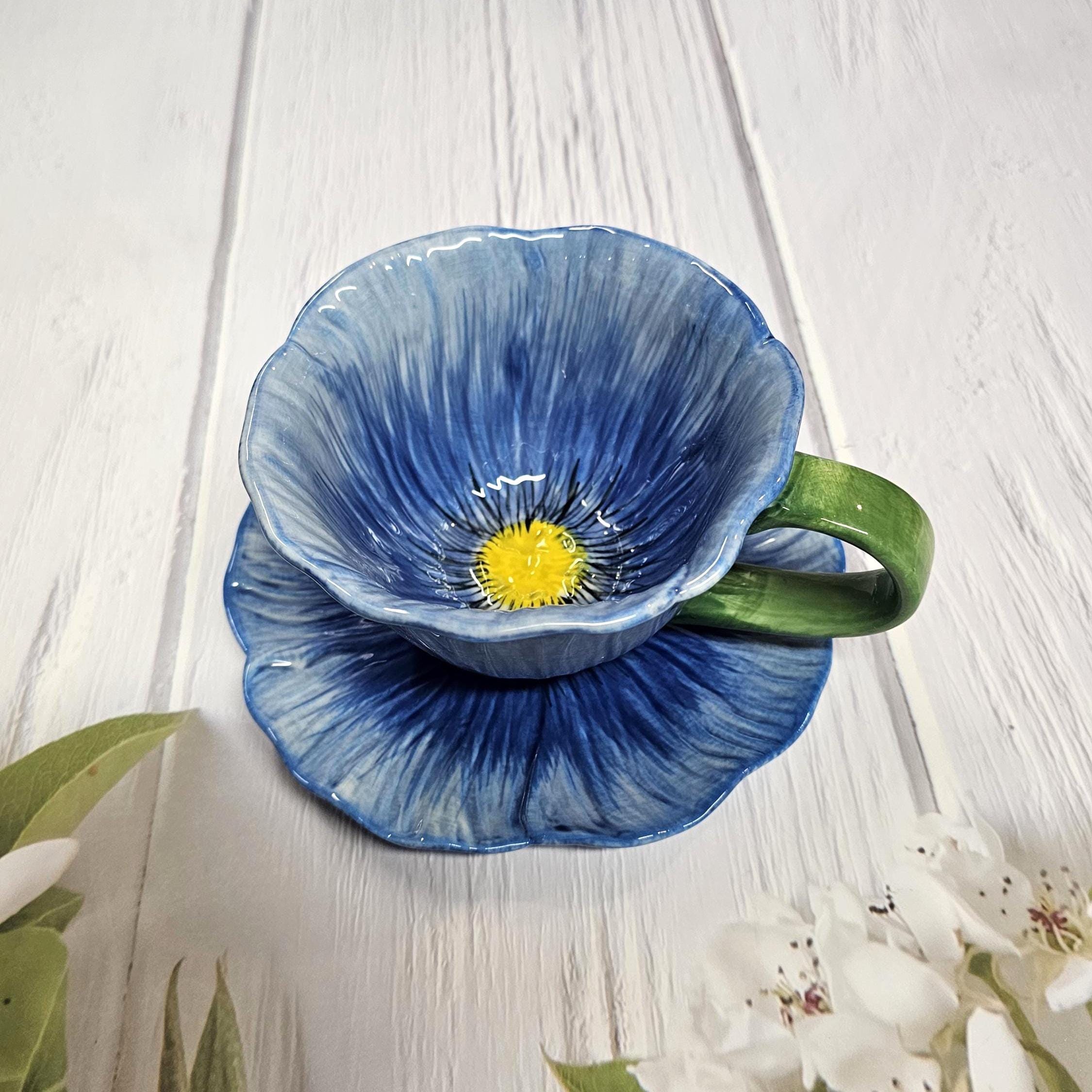 Blue Bird Tea Set - Etsy