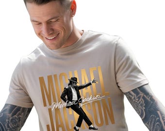 Michael Jackson Graphic Tee, King of Pop Shirt, Retro MJ Dance T-Shirt, Vintage Music Lover Tee, Moonwalk Inspired Unisex Concert Shirt