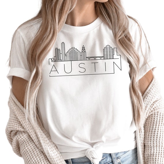 Austin T-Shirt, Austin Lover Shirt, Austin Texas T-Shirt, Austin City Crewneck Shirt, Mothers Day Gift, Austin Souvenir Gift, A817