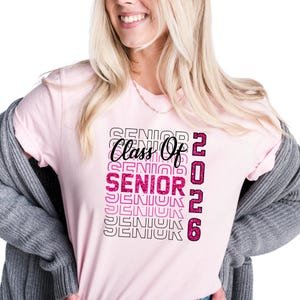 Class of 2026 Shirt, High School College, Proud Senior Shirt, Senior