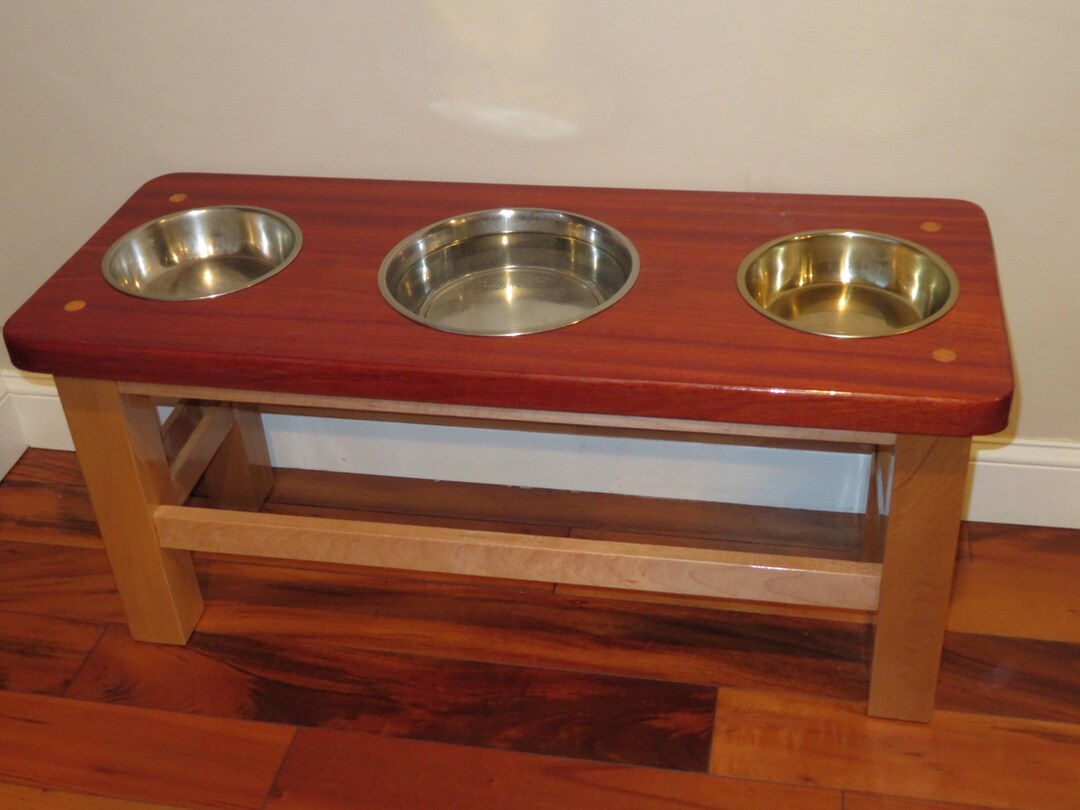 Elevated Dog Feeding Station Etsy