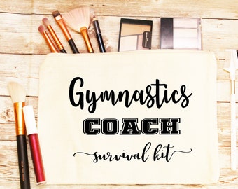 Gymnastics Coach Survival Bag- Gymnastics Coach Gift- Gymnastics Coach Survival Kit- Coach Gifts- Gift for Gymnastics Coach