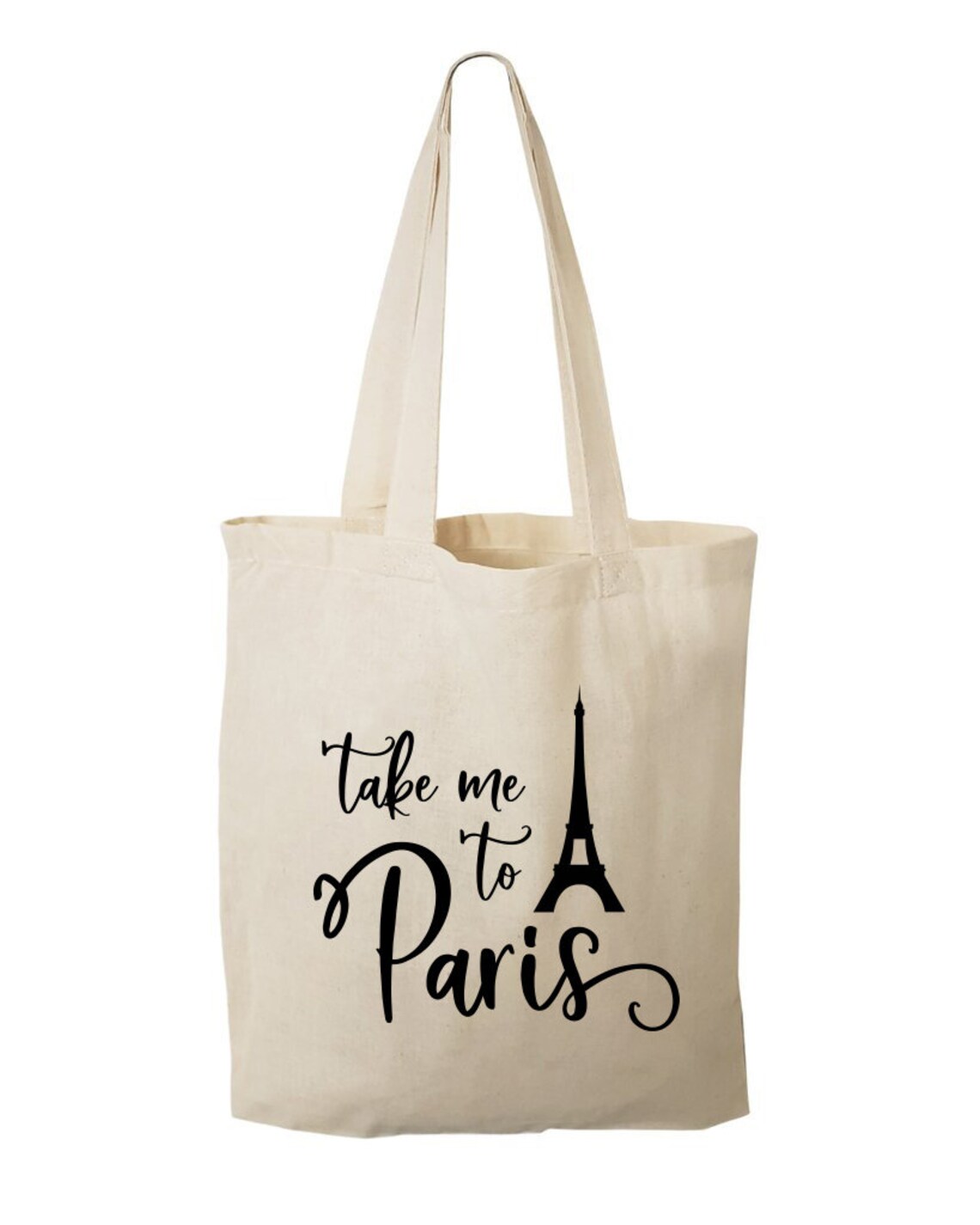 Paris Gift Paris Tote Bag French tote Eiffel tower Paris Etsy