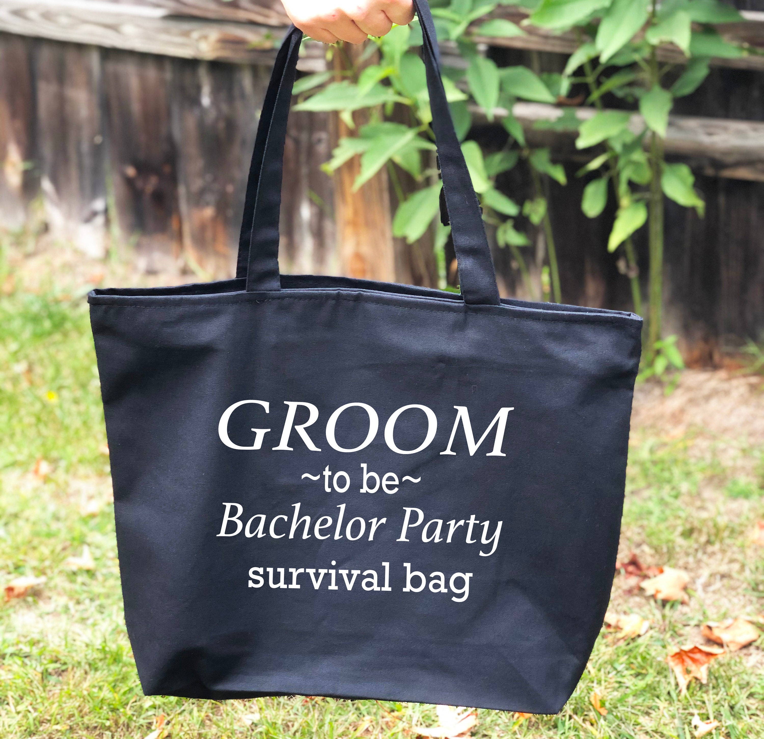 Groom Bachelor Party Survival Bag Bachelor Party Gifts Etsy