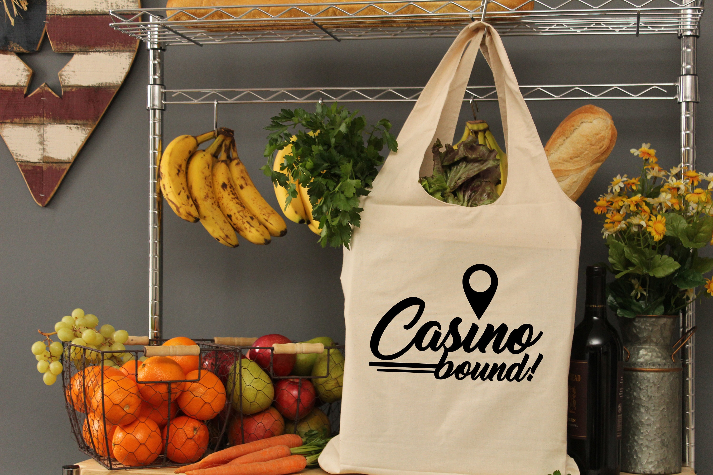 Casino Gift Gambling Gift Casino Tote Bag Casino Player Etsy