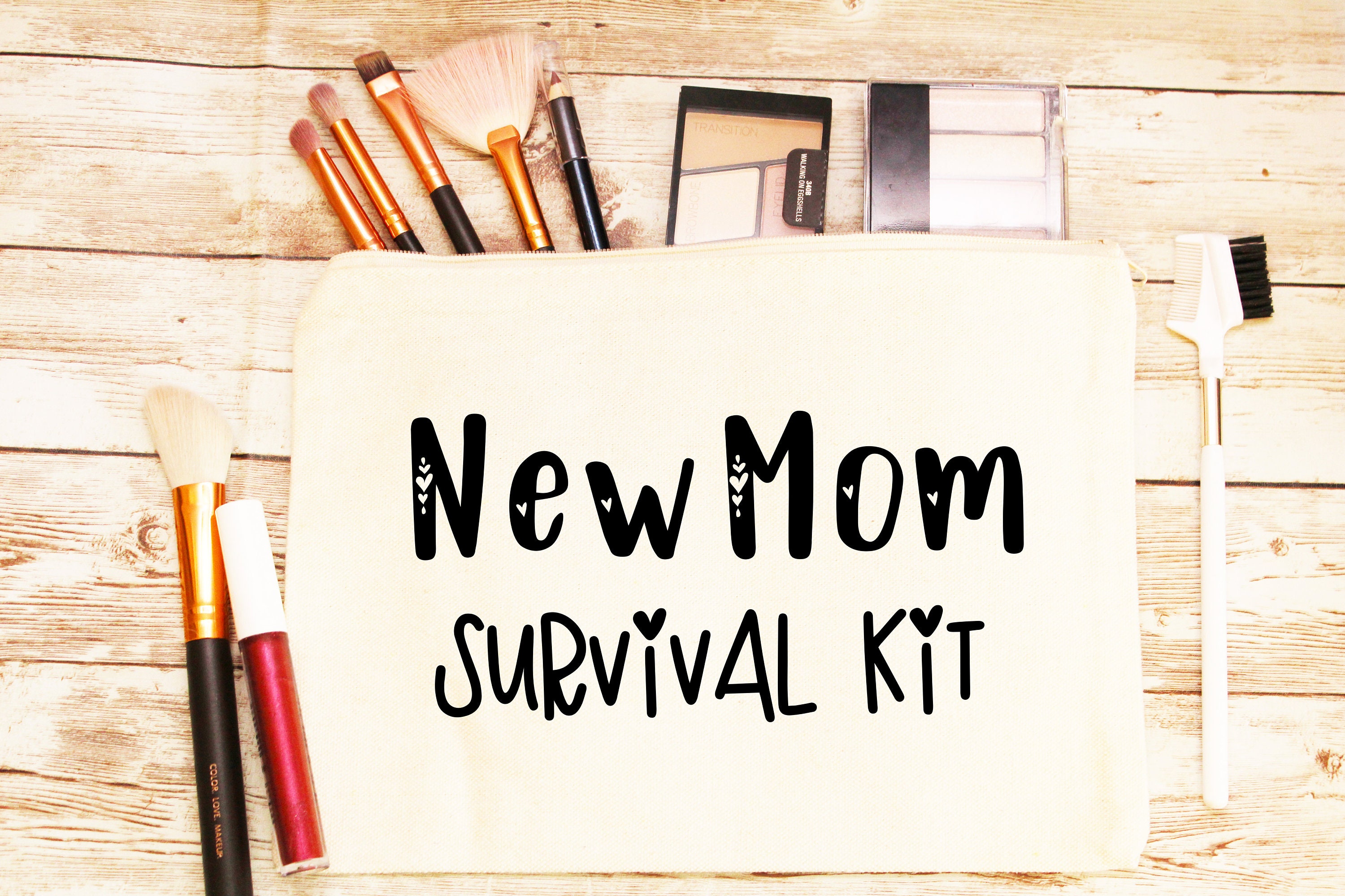 New Mom Survival Kit Bag New Mom Gift New Mom Kit Baby Etsy