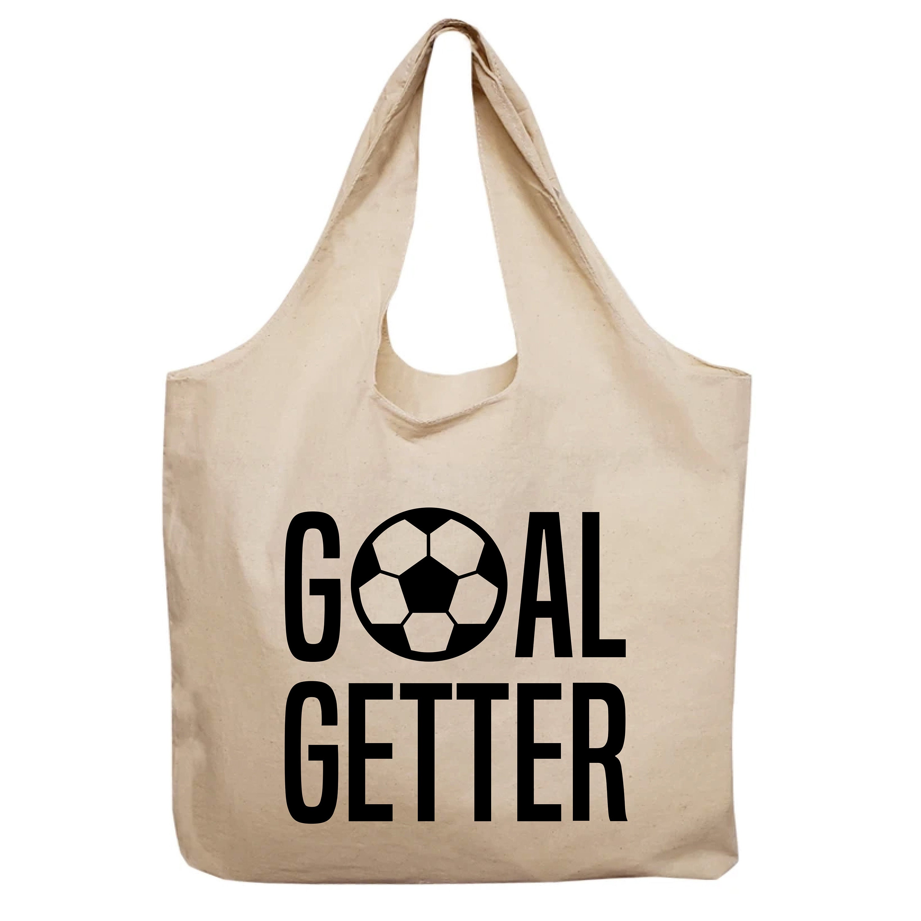 Cotton Soccer Tote Bag Large Organic Cotton Soccer Bag Ball Etsy