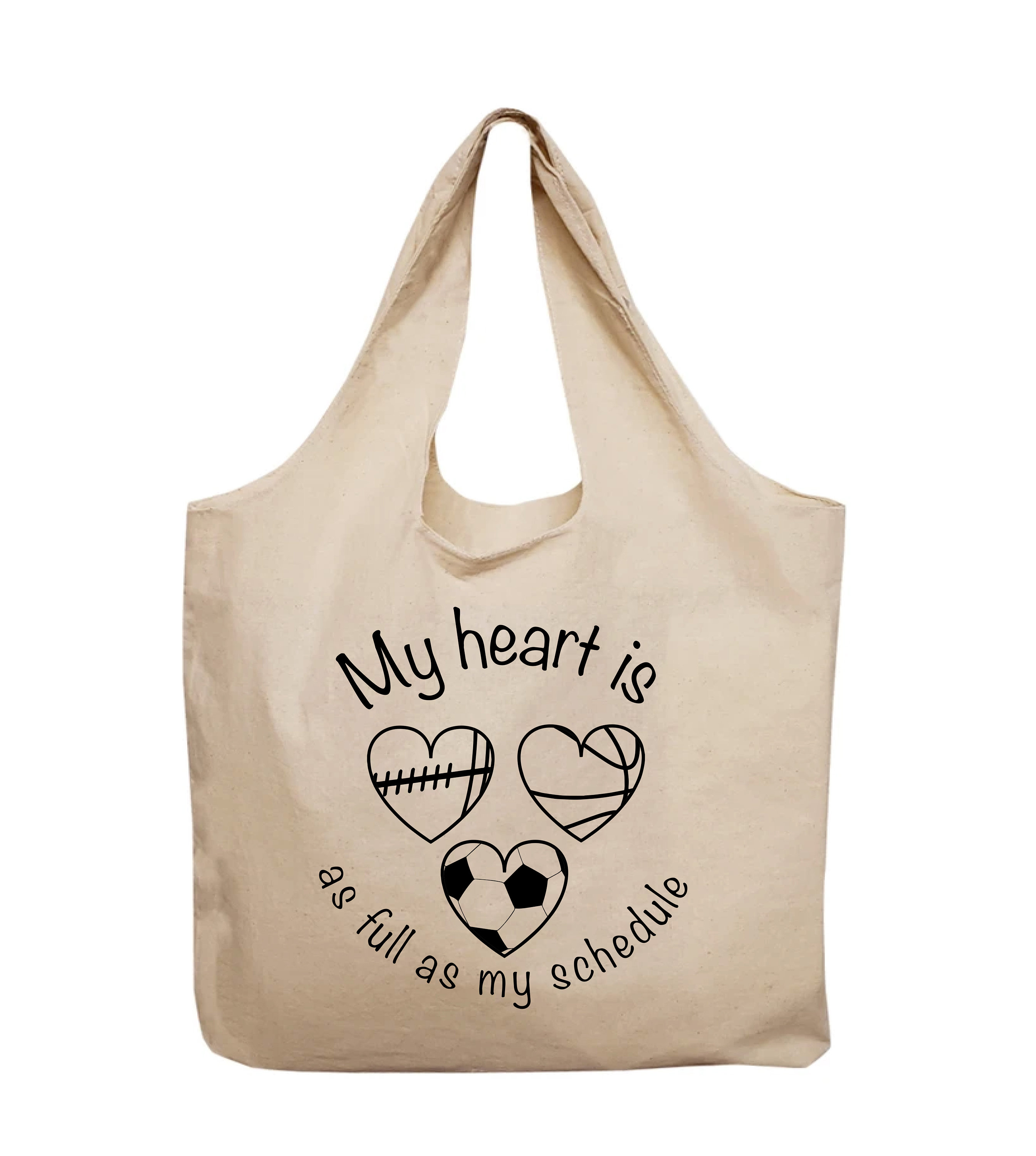 Multi Sports Mom Tote Bag Football Soccer Basketball Mom Tote Etsy