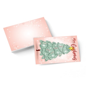 Mini Cashmas Savings Challenge: Thick Card Stock Budgeting