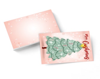 Mini Cashmas Savings Challenge: Thick Card Stock Budgeting