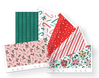 Handmade Cash Envelope 6 Pack: 'Tis the Season