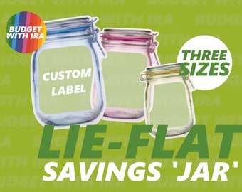 Lie-Flat Savings 'Jar' | Easily Hide your Savings! | Budget With Ira