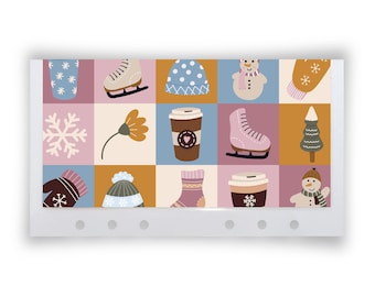 Handmade Cash Envelope: Winter Pop!