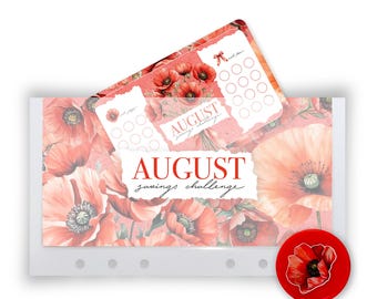 August Coin Flip Savings Challenge
