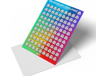 100 Envelope Challenge Trackers | Matching Stickers! | Budget with Ira
