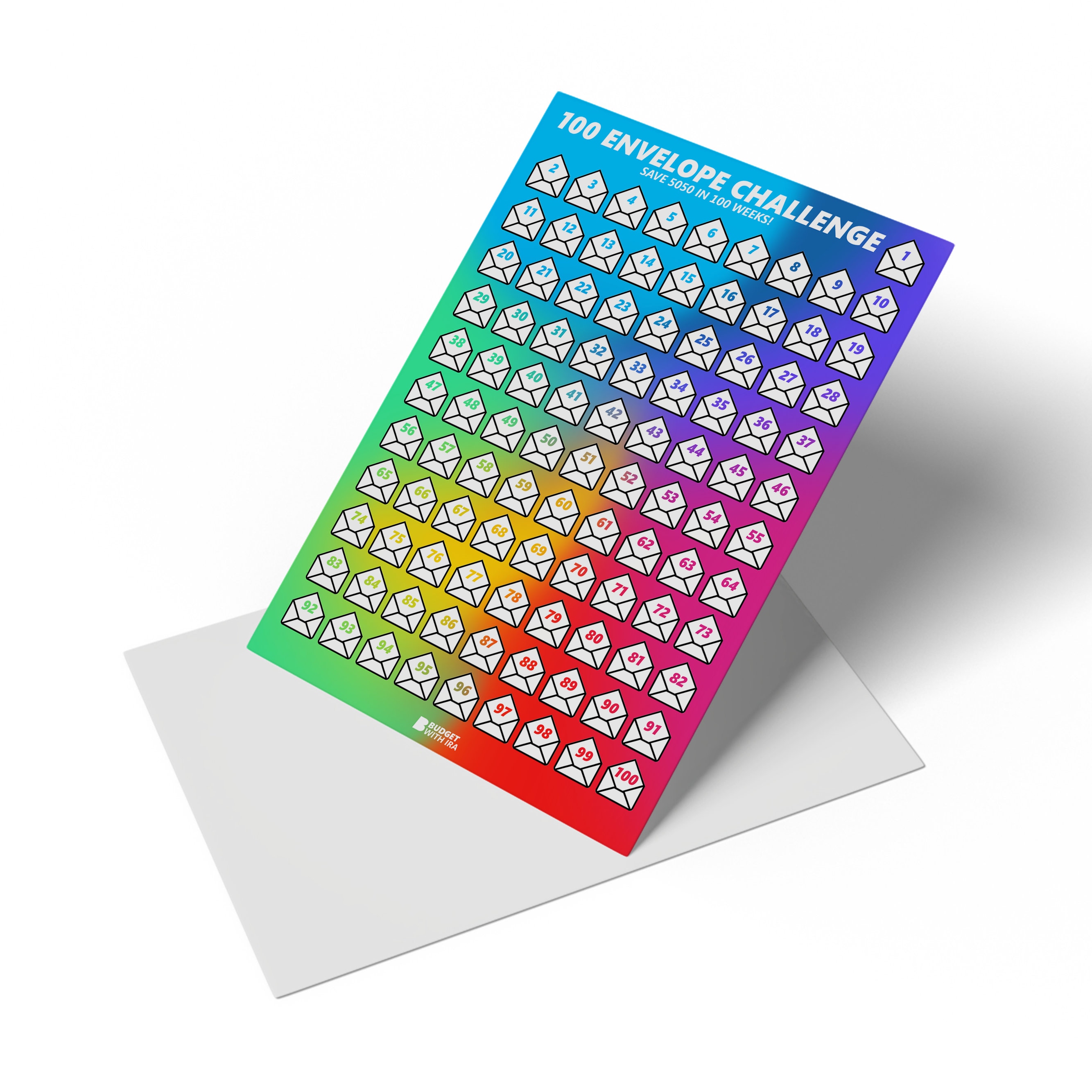 Enveloppes A5, pack de 6 - coloris assortis