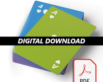 Wild Card Savings Challenge: Fun Budget Game (PDF Pattern)