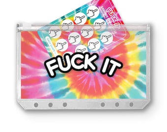 Fu*k It! Savings Challenge | Tracker & Matching Envelope