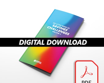 Savings Challenge Booklet: Volume 3, 13 Unique Challenges (Digital Download)