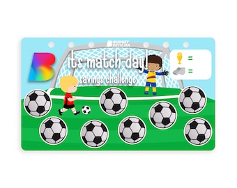 Match Day Scratch-Off Savings Challenge | Scratch-Off Savings Dashboard | Budget with Ira