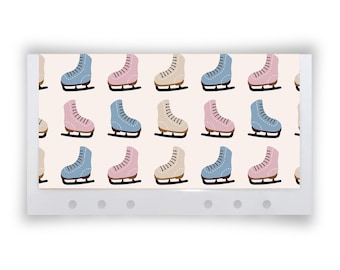 Handmade Cash Envelope: Ice Skates