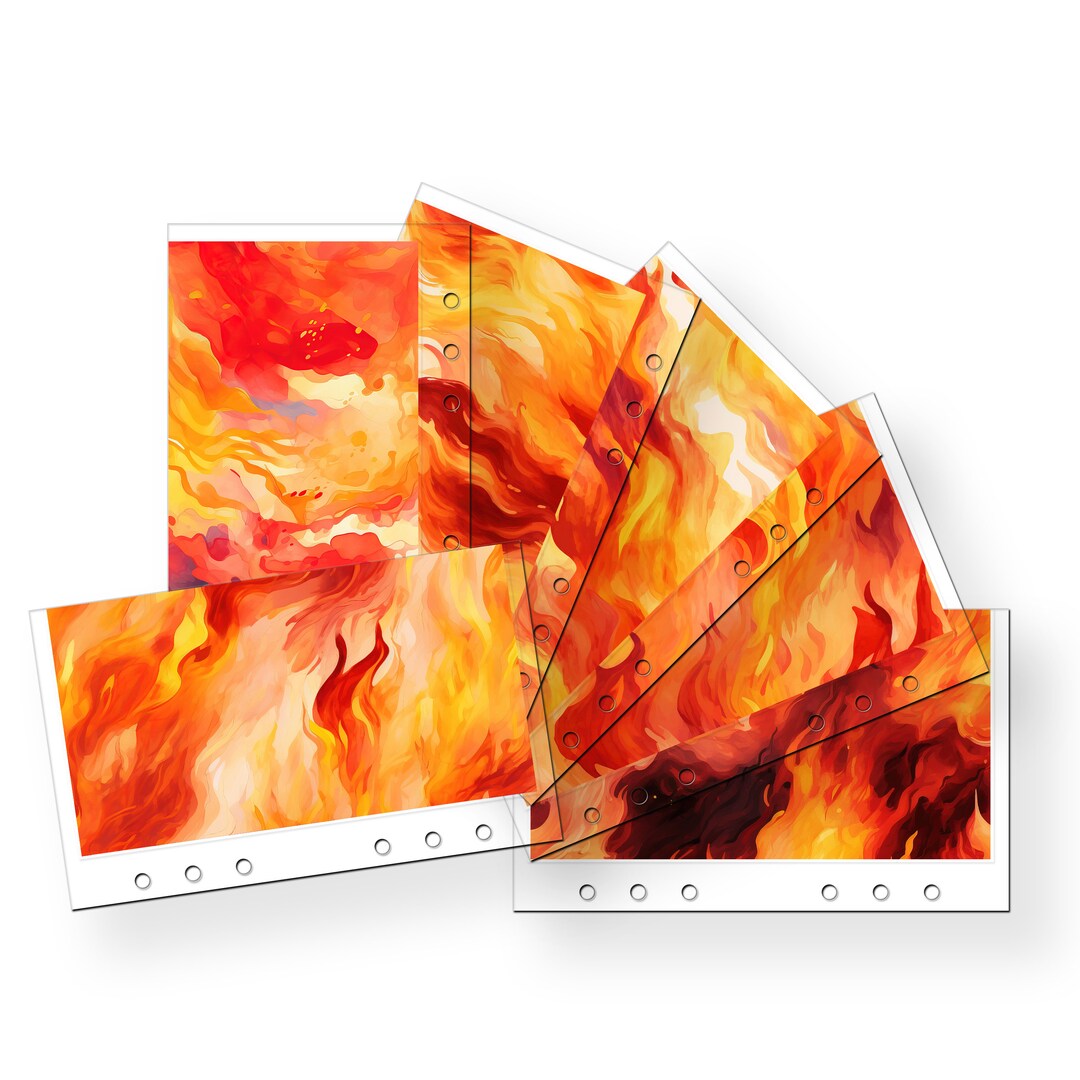 Hot Envelope Flaming Hot Cash Envelopes: A6 Laminated Budget Set - Etsy