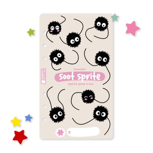 Soot Sprite Sticker Savings Challenge Stickers & Savings Dashboard Budget with Ira image 3