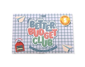 Better Budget Club: August | Cash Stuffing Subscription | Savings Challenge Bundle