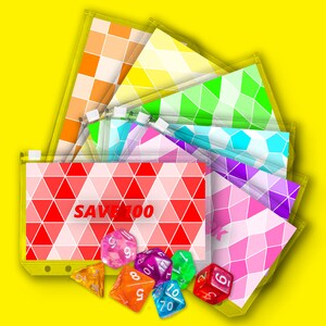 Rainbow 4.5k Dice Challenge Roll & Save Budget with Ira zdjęcie 2