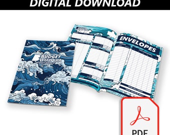 Digital Budget Booklet | Seas the Day Collection | Paycheck Budget | Budget with Ira