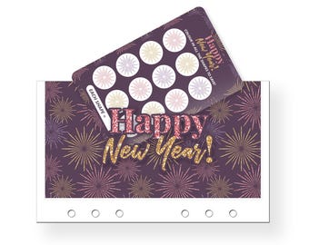 Happy New Year Savings Challenge | Tracker & Matching Envelope | Budget with Ira