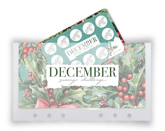 December Savings Challenge