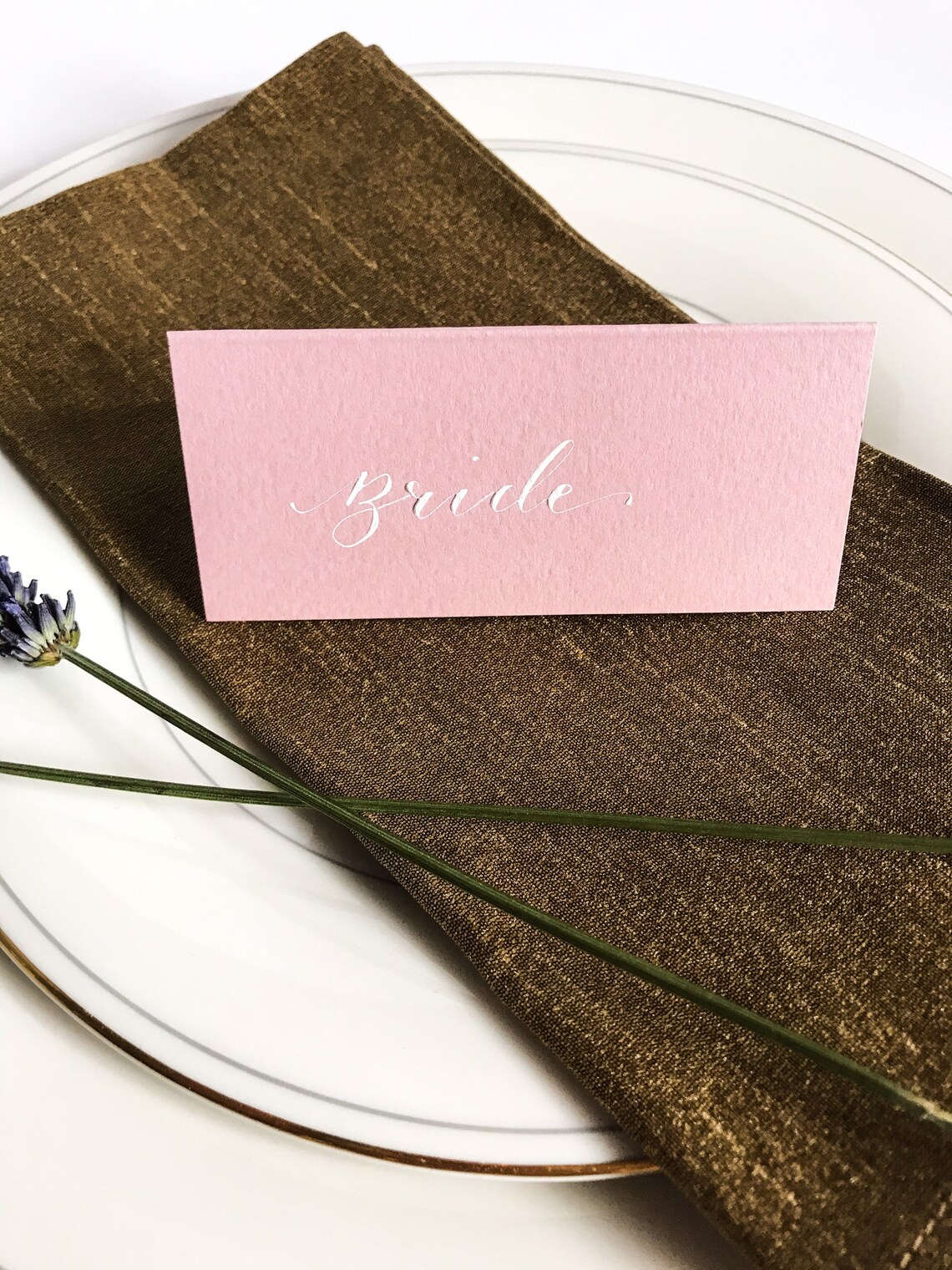 Table Name Cards Wedding Seating Cards Handwritten Place Etsy