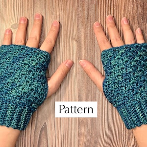 Galena Fingerless Gloves Crochet Pattern