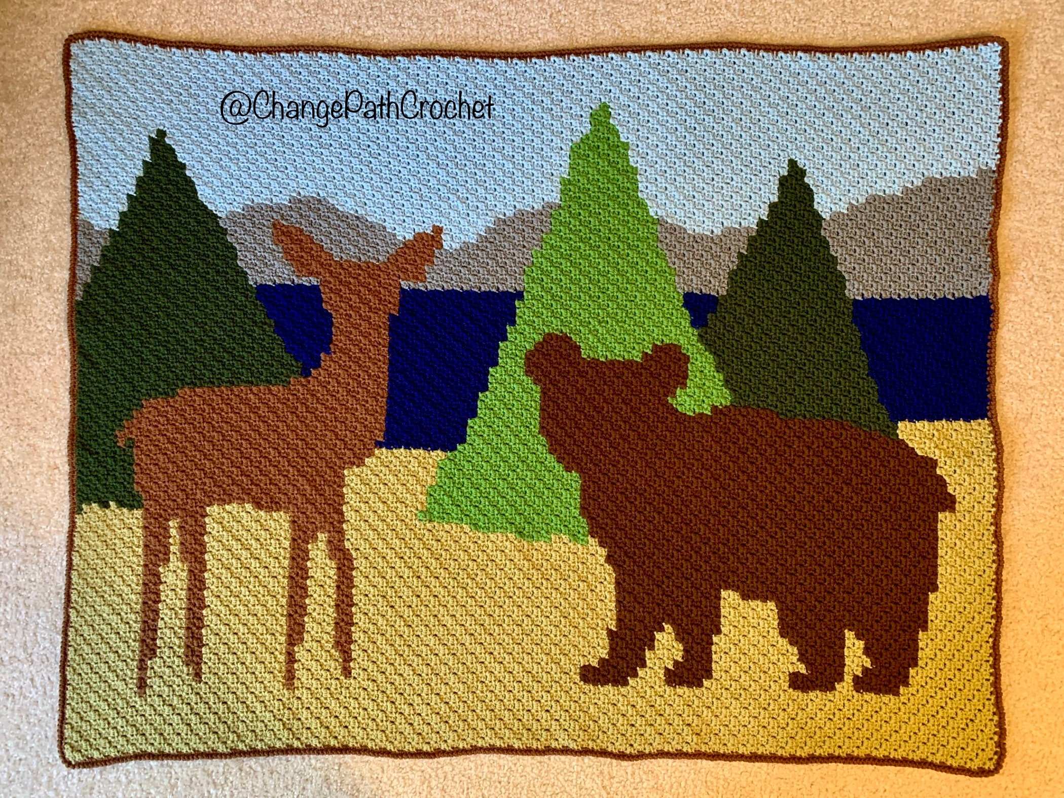 Custom Crochet Graphgan Chart: Convert Your Idea to a Pixel Chart for ...