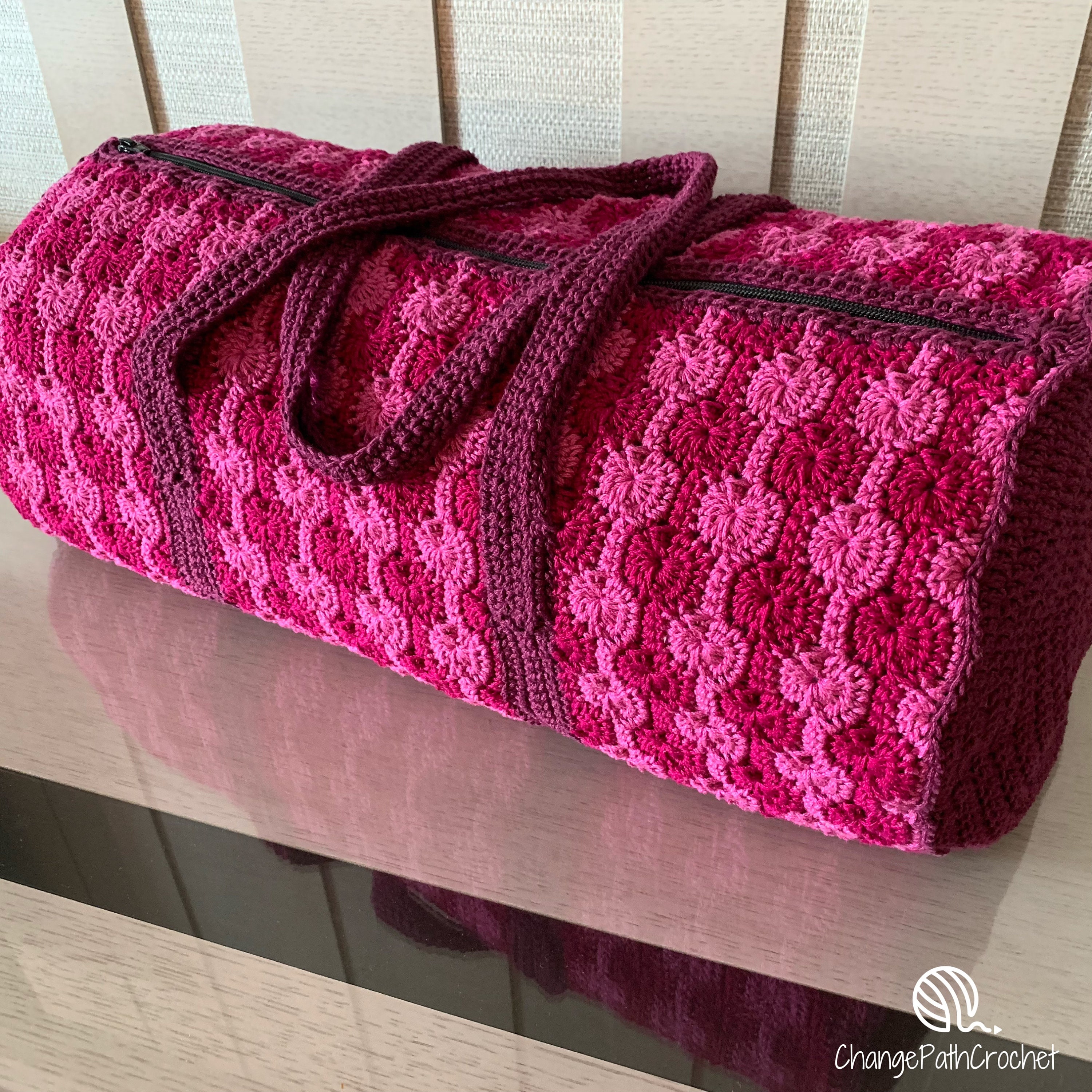 Barbie Duffel Bag or Gym Bag: Free Crochet Pattern - FeltMagnet