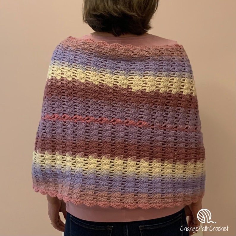 infinity shawl pattern