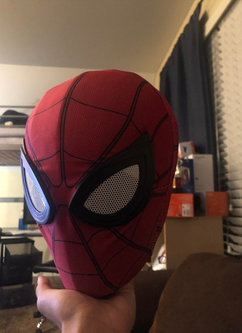 Spiderman Face Shell Template Etsy Ireland
