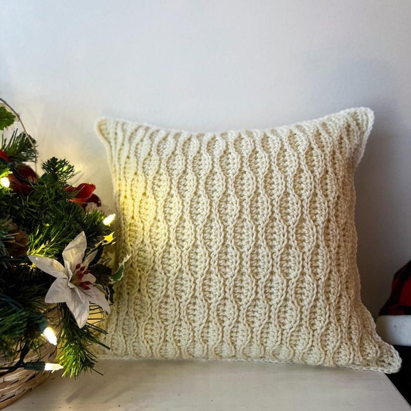 Crochet Pillow Sham Etsy