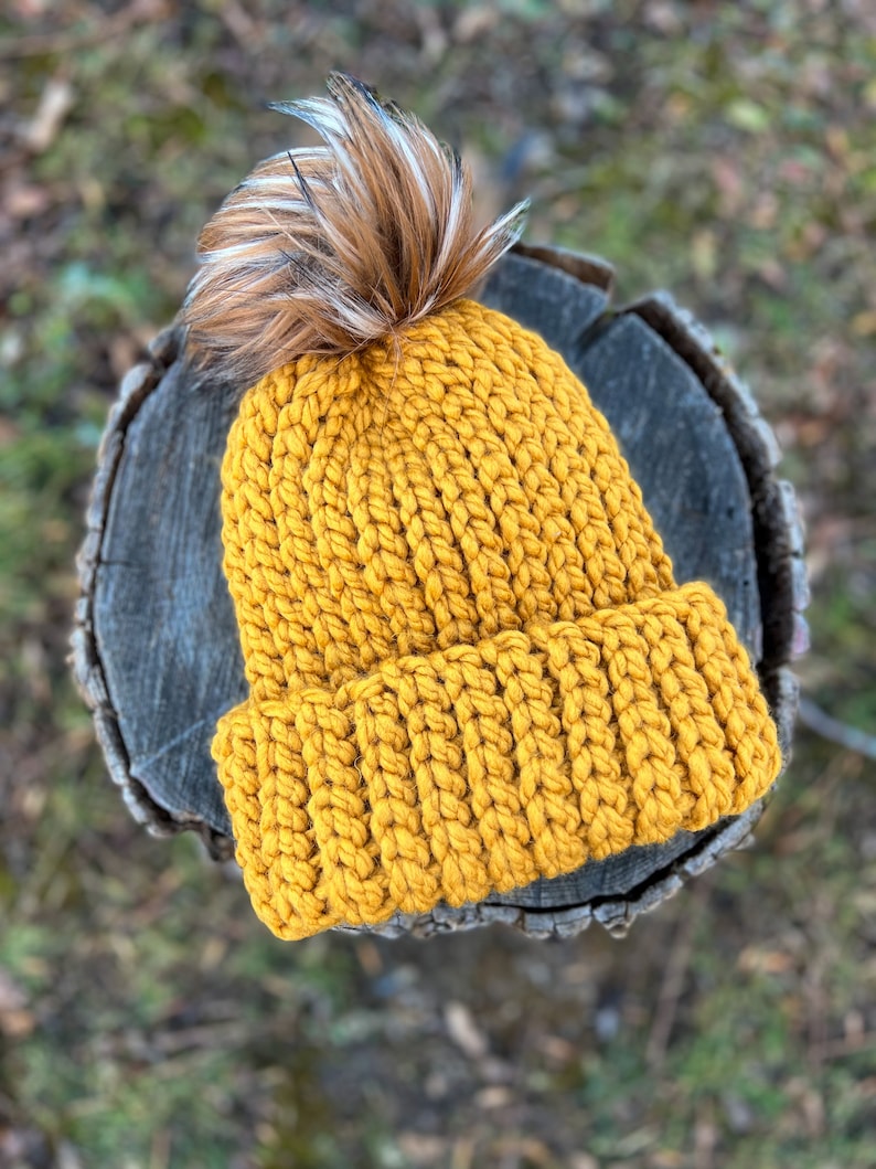 Crochet Chunky Beanie Pattern Chunky Crochet Hat Pattern Knit Look