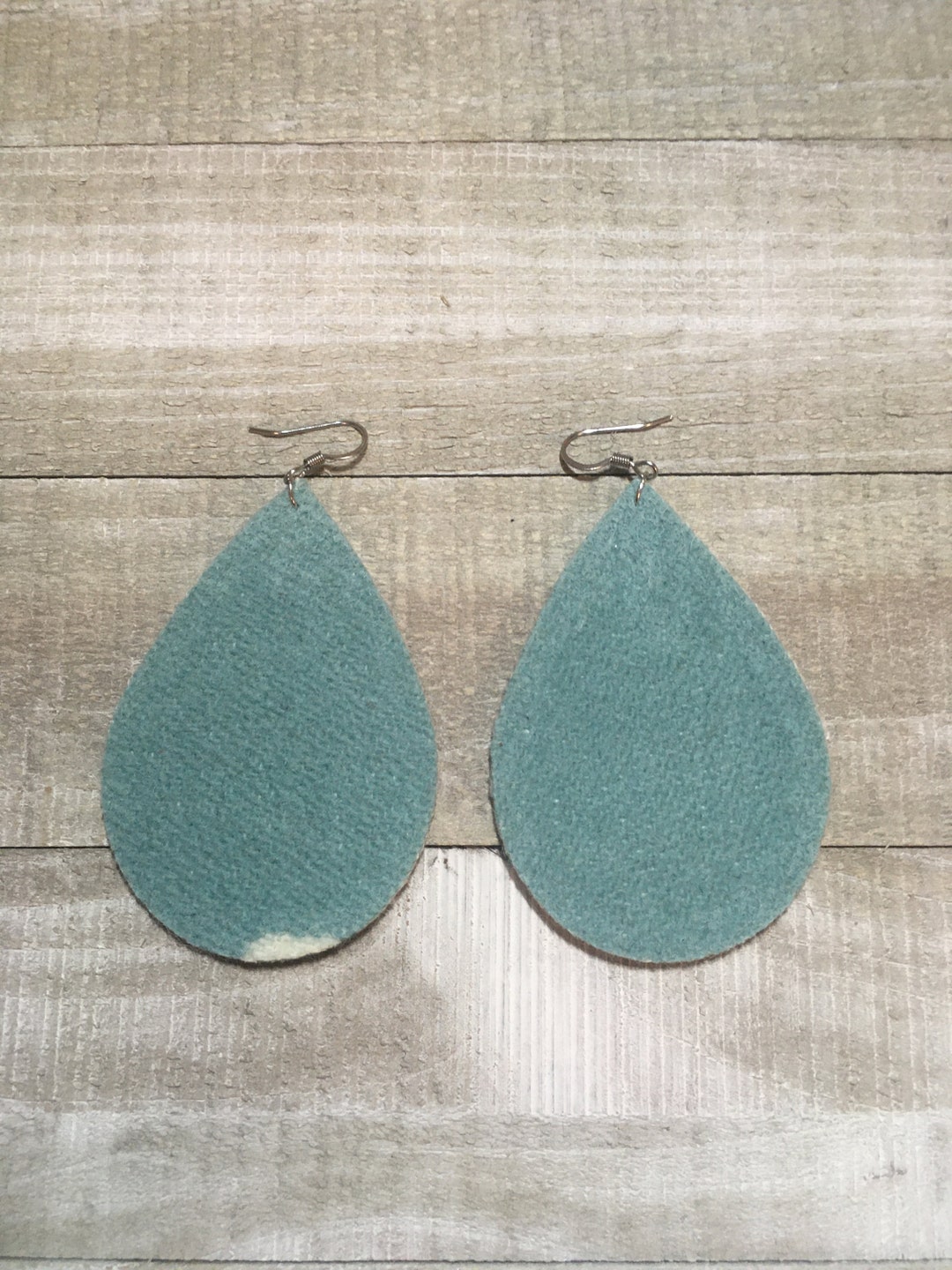 Wool earrings southwestern native western PNW unique Etsy.de