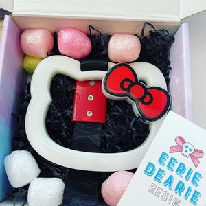 Custom Kitty| Bad Kitty| Tsurikawa|gift boy| Drift Charm| Car Accessories| Car Lover| JDM Charm|